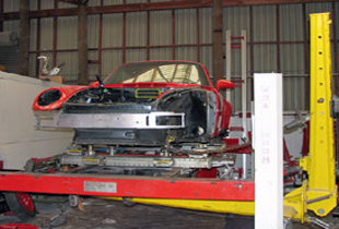 Full body shop complete with re-jigging equipment
